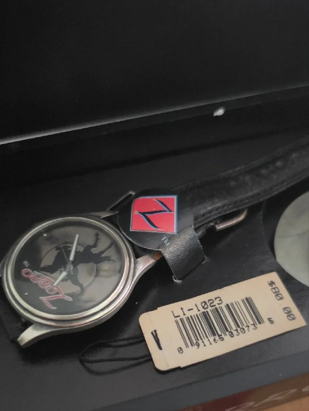 Fossil Black Leather Zorro Limited Edition Women's Watch